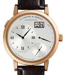 A. Lange & Söhne Lange 1 117.032 Kello Hopea / Nahka