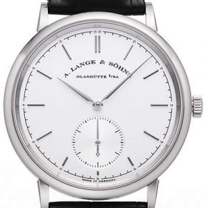 A. Lange & Söhne Saxonia 380.026 Kello Hopea / Nahka