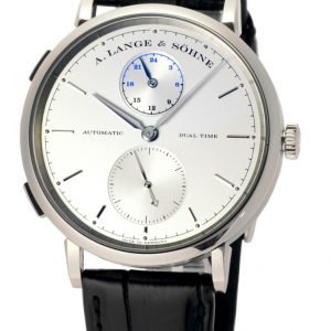 A. Lange & Söhne Saxonia 385.026 Kello Hopea / Nahka