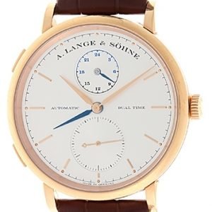 A. Lange & Söhne Saxonia 385.032 Kello Hopea / Nahka