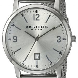 Akribos Xxiv Ak858ss Kello Hopea / Teräs