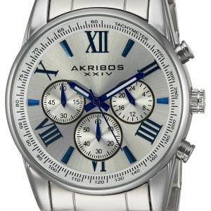 Akribos Xxiv Chronograph Ak865ss Kello Hopea / Teräs