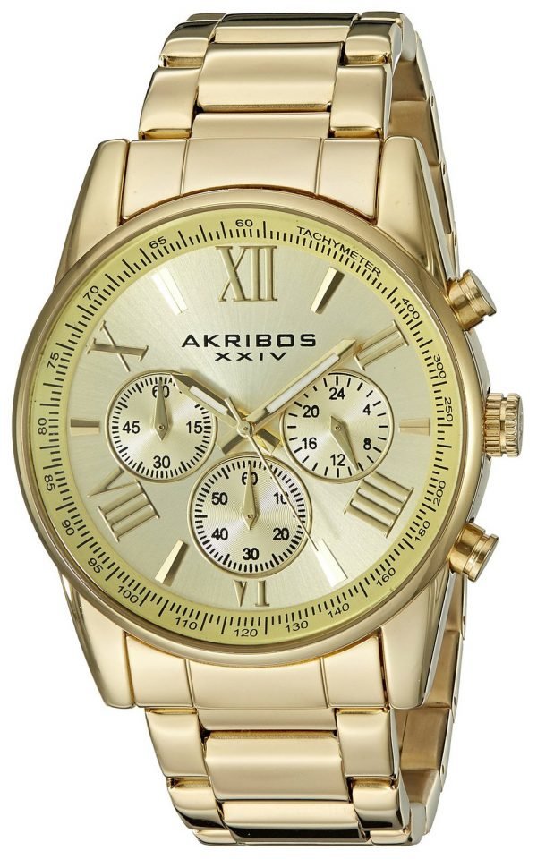 Akribos Xxiv Chronograph Ak865yg Kello