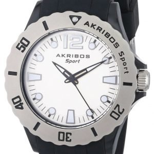 Akribos Xxiv Essential Ak536bk Kello Valkoinen / Kumi