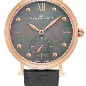 Alexander Monarch A201-04 Kello Musta / Satiini