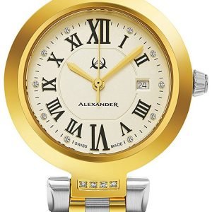 Alexander Monarch Ad203b-02 Kello Samppanja / Kullansävytetty