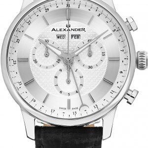 Alexander Statesman A101-01 Kello Hopea / Nahka