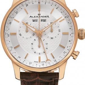 Alexander Statesman A101-05 Kello Hopea / Nahka