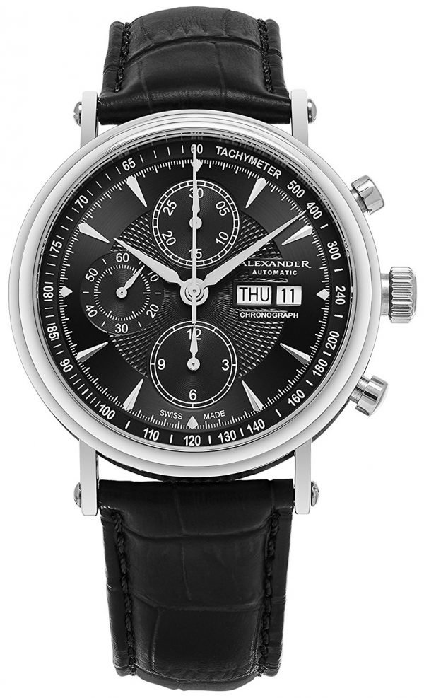 Alexander Statesman A474-01 Kello Musta / Nahka