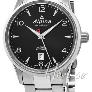 Alpina Alpiner Al-525b4e6b Kello Musta / Teräs