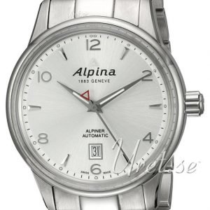Alpina Alpiner Al-525s4e6b Kello Hopea / Teräs
