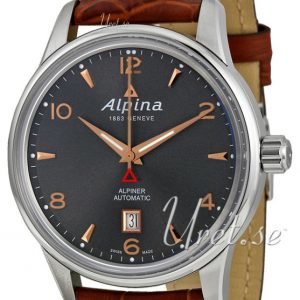 Alpina Alpiner Al-525vg4e6 Kello Harmaa / Nahka