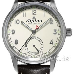 Alpina Alpiner Al-710km4e6 Kello Valkoinen / Nahka