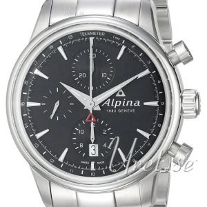 Alpina Alpiner Al-750b4e6b Kello Musta / Teräs