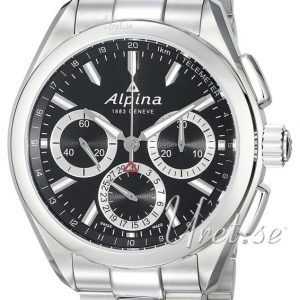 Alpina Alpiner Al-760bs5aq6b Kello Musta / Teräs