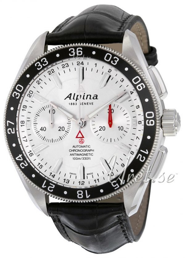 Alpina Alpiner Al-860s5aq6 Kello Hopea / Nahka