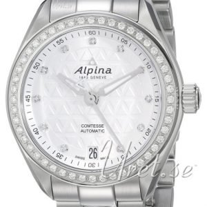 Alpina Comtesse Al-525std2cd6b Kello Valkoinen / Teräs