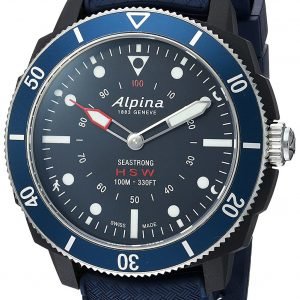 Alpina Horological Smartwatch Al-282lnn4v6 Kello Sininen / Kumi