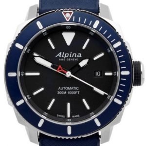 Alpina Seastrong Al-525lbn4v6 Kello Musta / Kumi