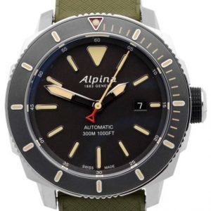 Alpina Seastrong Al-525lgg4v6 Kello Musta / Kumi