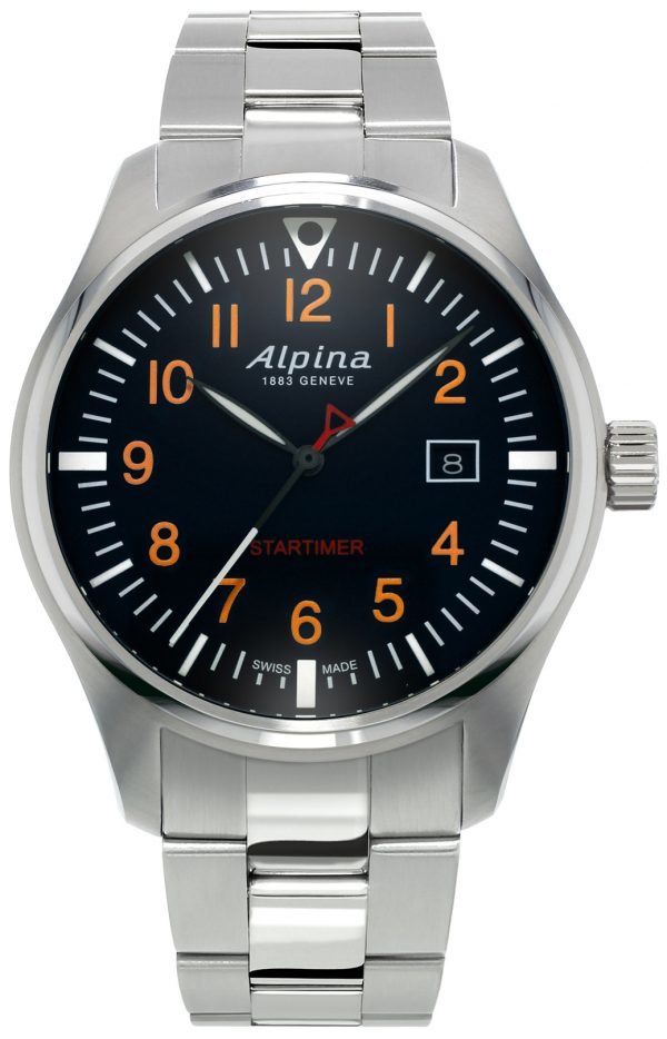 Alpina Startimer Al-240n4s6b Kello Sininen / Teräs