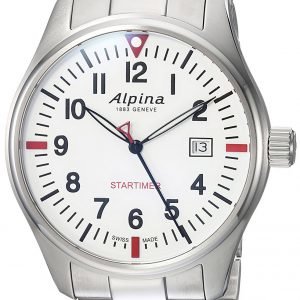 Alpina Startimer Al-240s4s6b Kello Valkoinen / Teräs