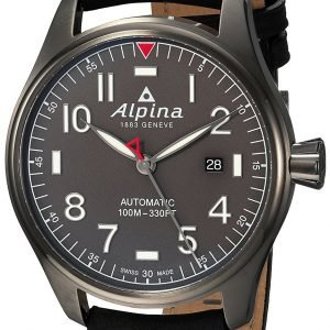 Alpina Startimer Al-525g4ts6 Kello Harmaa / Nahka