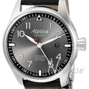 Alpina Startimer Al-525gb4s6 Kello Harmaa / Nahka