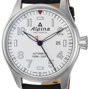 Alpina Startimer Al-525s4s6 Kello Valkoinen / Nahka