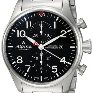 Alpina Startimer Al-725b4s6b Kello Musta / Teräs