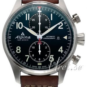 Alpina Startimer Al-725n4s6 Kello Sininen / Nahka