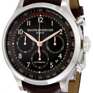 Baume & Mercier Capeland Moa10067 Kello Musta / Nahka