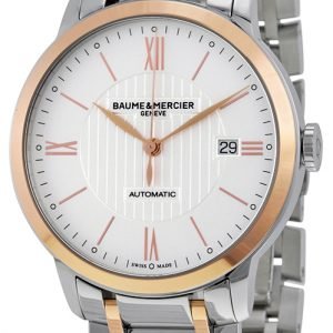 Baume & Mercier Classima 10217 Kello Hopea / 18k Punakultaa