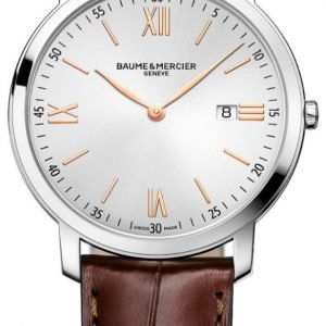 Baume & Mercier Classima M0a10131 Kello Hopea / Nahka