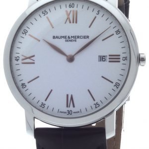 Baume & Mercier Classima M0a10181 Kello Hopea / Nahka