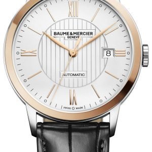 Baume & Mercier Classima M0a10216 Kello Hopea / Nahka