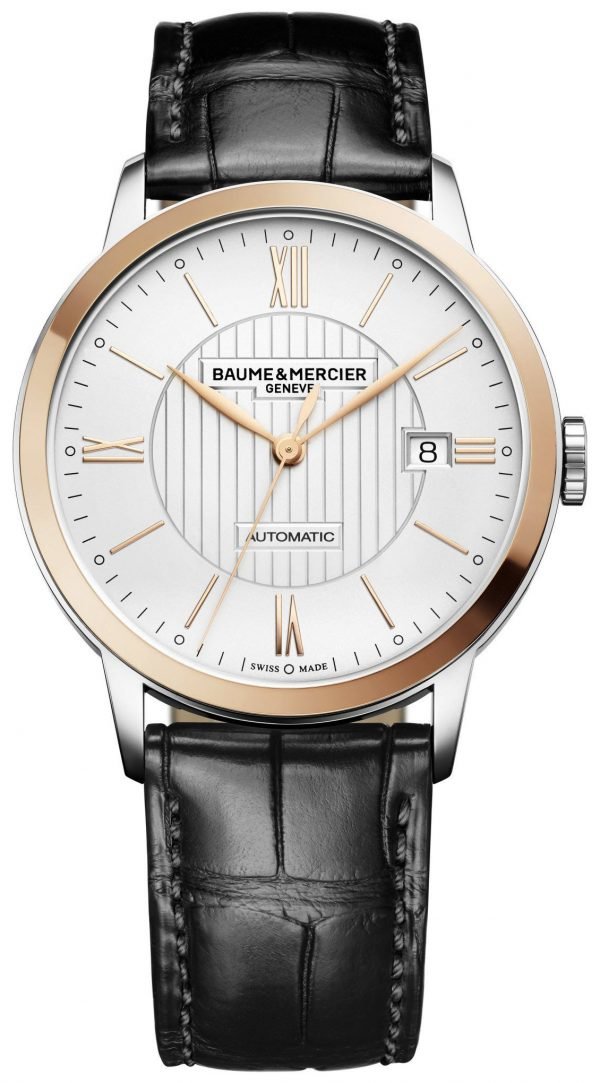 Baume & Mercier Classima M0a10216 Kello Hopea / Nahka