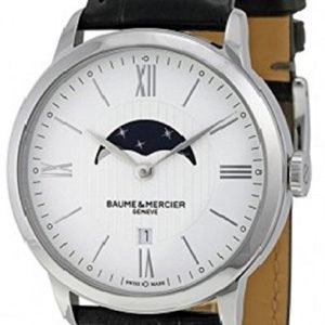 Baume & Mercier Classima M0a10219 Kello Hopea / Nahka