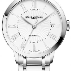 Baume & Mercier Classima M0a10220 Kello Valkoinen / Teräs