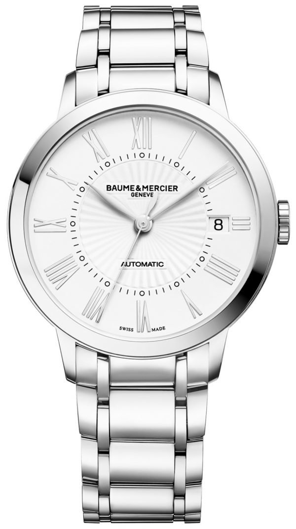 Baume & Mercier Classima M0a10220 Kello Valkoinen / Teräs