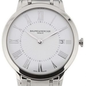 Baume & Mercier Classima M0a10261 Kello Hopea / Teräs