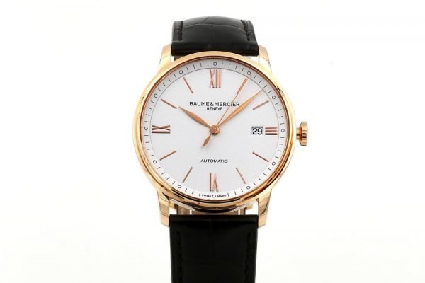 Baume & Mercier Classima M0a10271 Kello Valkoinen / Nahka