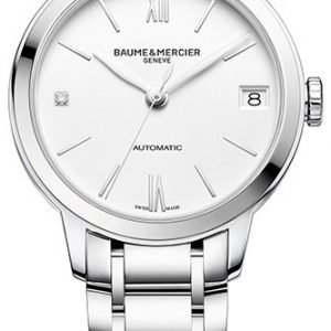 Baume & Mercier Classima M0a10312 Kello Hopea / Teräs