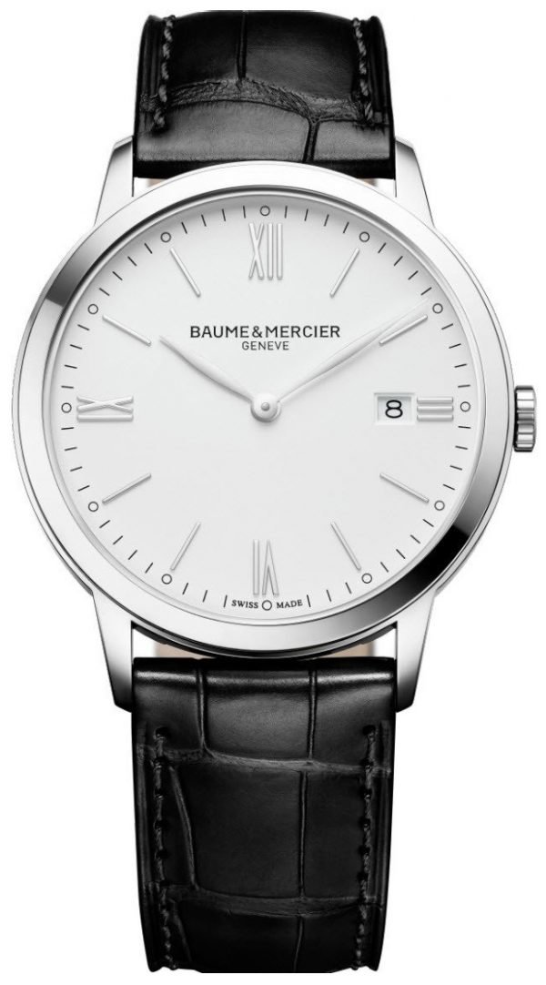 Baume & Mercier Classima M0a10323 Kello Valkoinen / Nahka