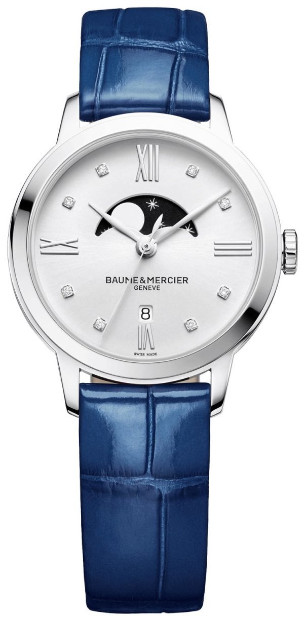 Baume & Mercier Classima M0a10329 Kello Hopea / Nahka