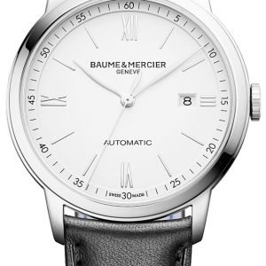 Baume & Mercier Classima M0a10332 Kello Valkoinen / Nahka