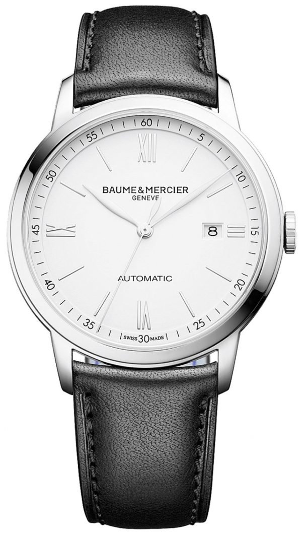 Baume & Mercier Classima M0a10332 Kello Valkoinen / Nahka