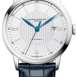 Baume & Mercier Classima M0a10333 Kello Hopea / Nahka