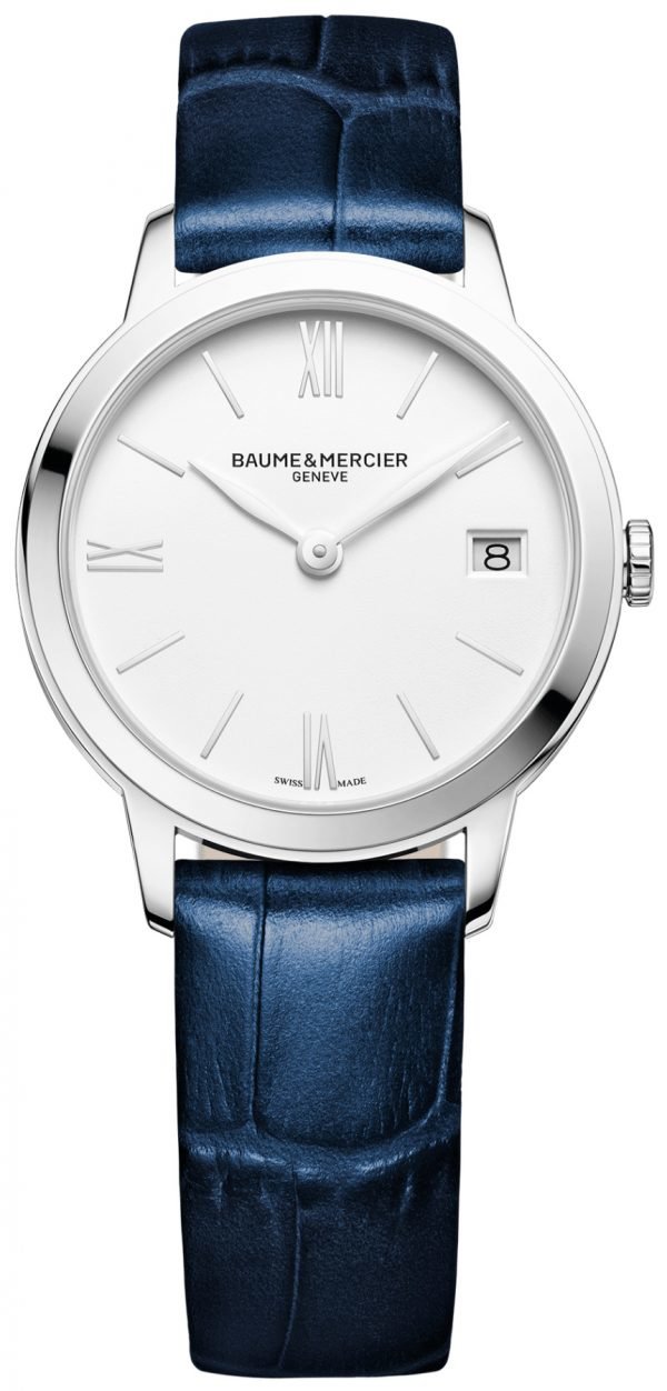 Baume & Mercier Classima M0a10353 Kello Valkoinen / Nahka