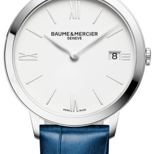 Baume & Mercier Classima M0a10355 Kello Valkoinen / Nahka